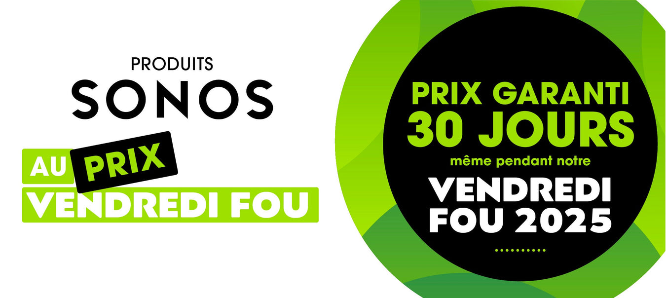 Produits Sonos du Vendredi fou 2025 | SONXPLUS Drummondville