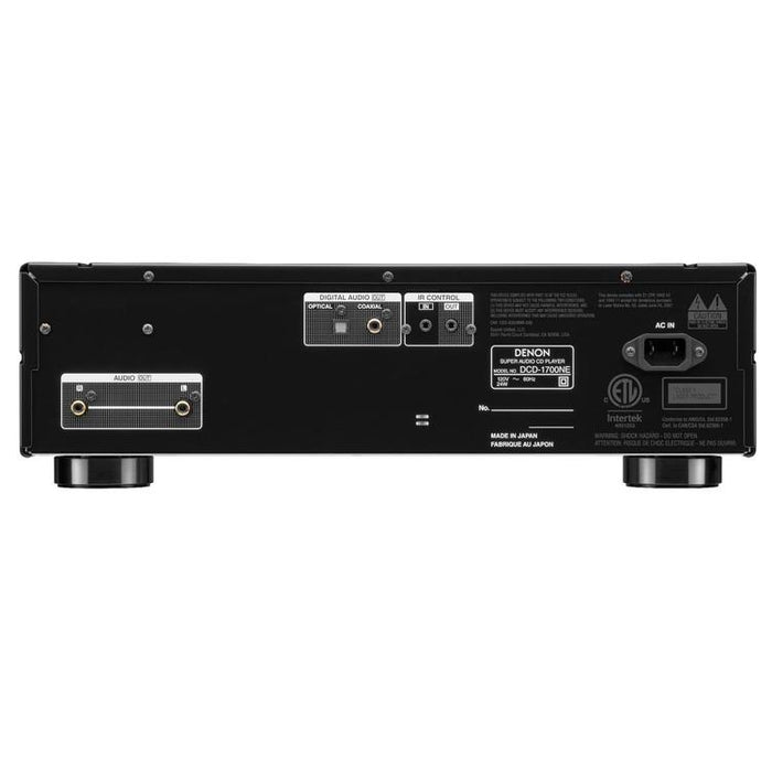 Denon DCD-1700NE | Lecteur CD/SACD - Avec Advanced AL32 Processing Plus - Mécanisme SVH - Noir-Sonxplus Drummondville