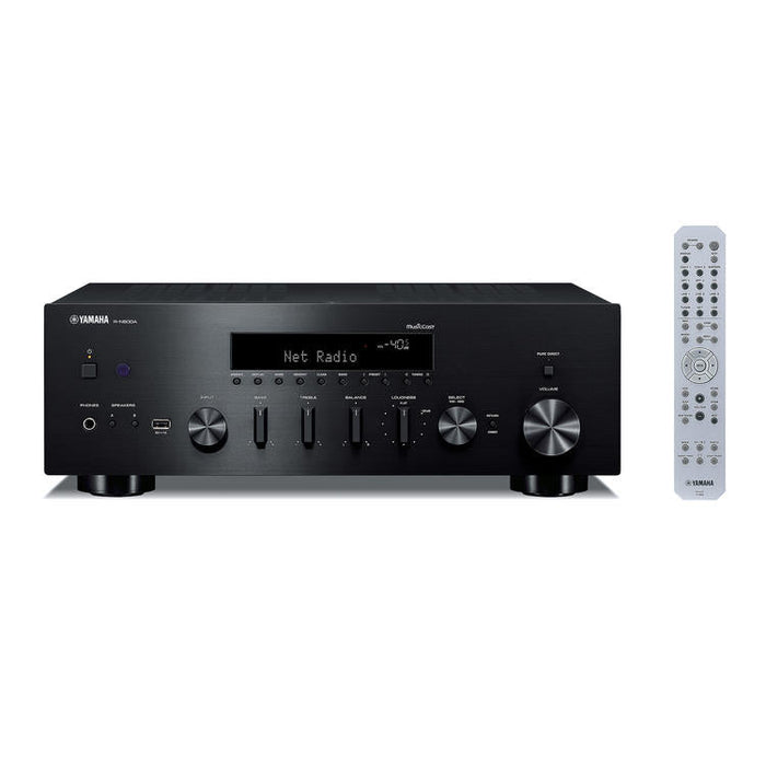 Yamaha R-N600A | Récepteur réseau/stéréo - MusicCast - Bluetooth - Wi-Fi - AirPlay 2 - Noir-Sonxplus Drummondville