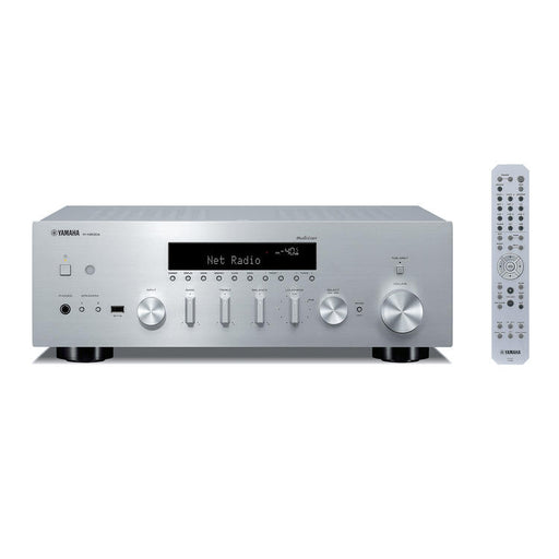 Yamaha R-N600A | Récepteur réseau/stéréo - MusicCast - Bluetooth - Wi-Fi - AirPlay 2 - Argent-Sonxplus Drummondville