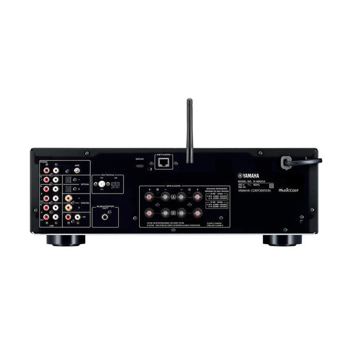 Yamaha R-N600A | Récepteur réseau/stéréo - MusicCast - Bluetooth - Wi-Fi - AirPlay 2 - Argent-Sonxplus Drummondville
