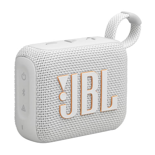 JBL GO 4 | Mini haut-parleur portable - Bluetooth - IP67 - Blanc-Sonxplus Drummondville