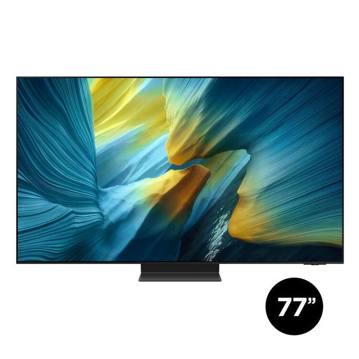 Samsung QN77S95FAFXZC | Téléviseur 77" - Série S95F - OLED - 4K - 120Hz - Aucun reflet-Sonxplus Drummondville.com