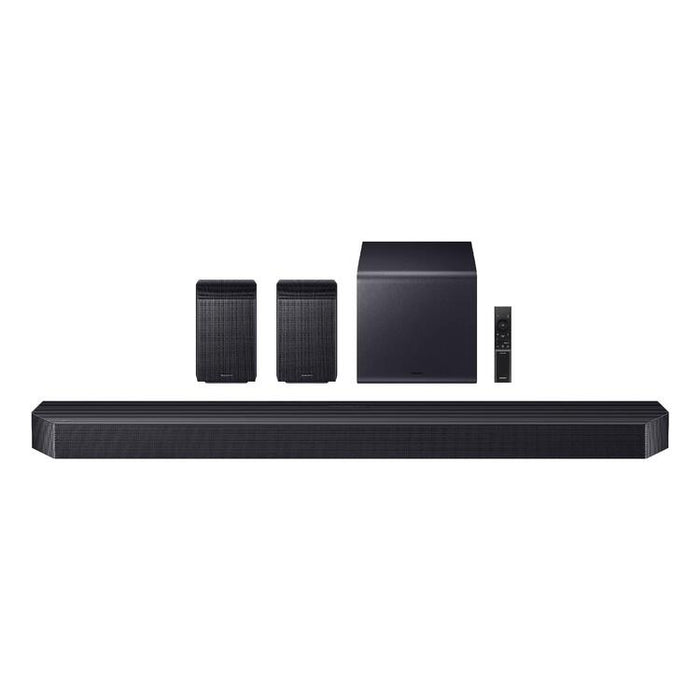 Samsung HW-Q990F | Barre de son - 11.1.4 canaux - Dolby ATMOS - Caisson de graves + Haut-parleurs arrière sans fil - 756W - Q-Symphony - Noir-Sonxplus Drummondville.com