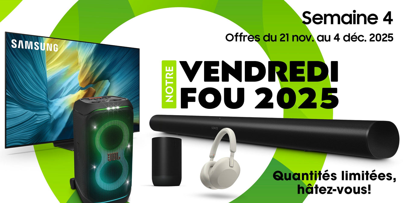 Semaine 4 - Vendredi fou 2025 | SONXPLUS Drummondville