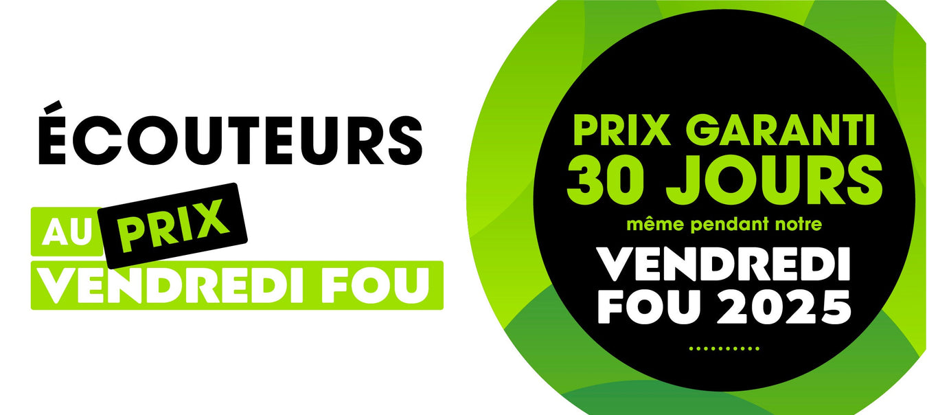 Écouteurs à prix Vendredi fou 2025 | SONXPLUS Drummondville