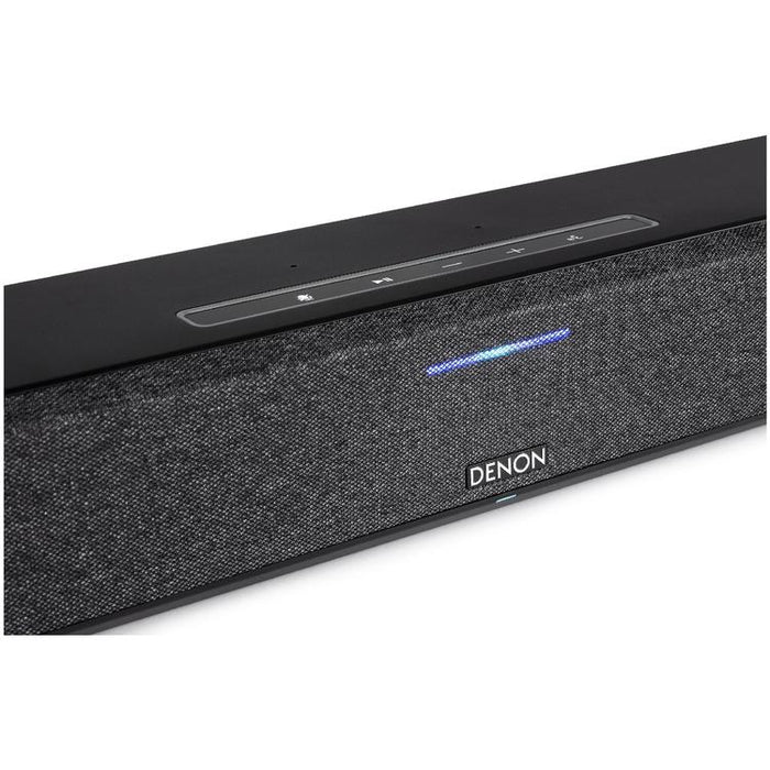 Denon Home SB550 | Barre de son 4.0 - Bluetooth - Conçu pour l'Audio 3D - Dolby Atmos - DTSX intégré - HEOS - Contrôle Tactile - Noir-Sonxplus Drummondville