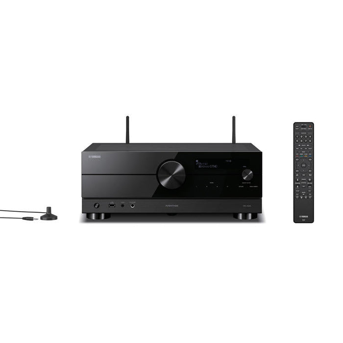 Yamaha RXA2A | Récepteur AV cinéma maison 7.2 canaux - Série Aventage - HDMI 8K - MusicCast - 100W X 7 avec Zone 2 - Noir | Sonxplus Drummondville