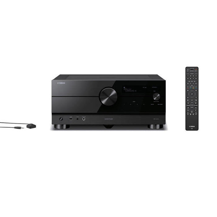 Yamaha RX-A4A | Récepteur AV 7.2 - Série Aventage - HDMI 8K - MusicCast - 110W X 7 avec Zone 2 - Noir-Sonxplus Drummondville