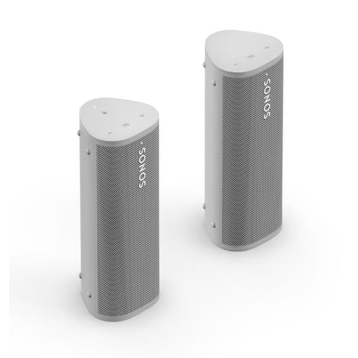 Sonos | Ensemble Aventure - 2 Haut-parleurs Roam portatifs - Bluetooth - Étanche - Blanc-Sonxplus Drummondville