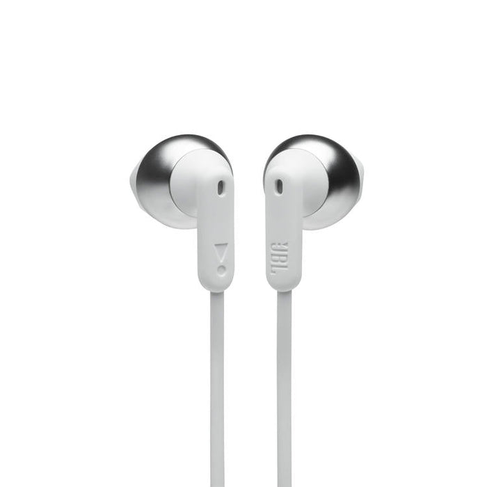 JBL Tune 215BT | Écouteurs sans fil intra-auriculaires - Bluetooth 5.0 - Son JBL Pure Bass - Connexion multi-source - Blanc-Sonxplus Drummondville