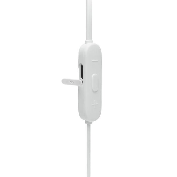 JBL Tune 215BT | Écouteurs sans fil intra-auriculaires - Bluetooth 5.0 - Son JBL Pure Bass - Connexion multi-source - Blanc-Sonxplus Drummondville