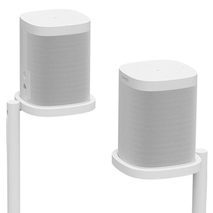 Sonos SS1FSWW1 | Support sur pied pour Haut-parleurs Sonos One et One SL - Blanc - Paire-Sonxplus Drummondville