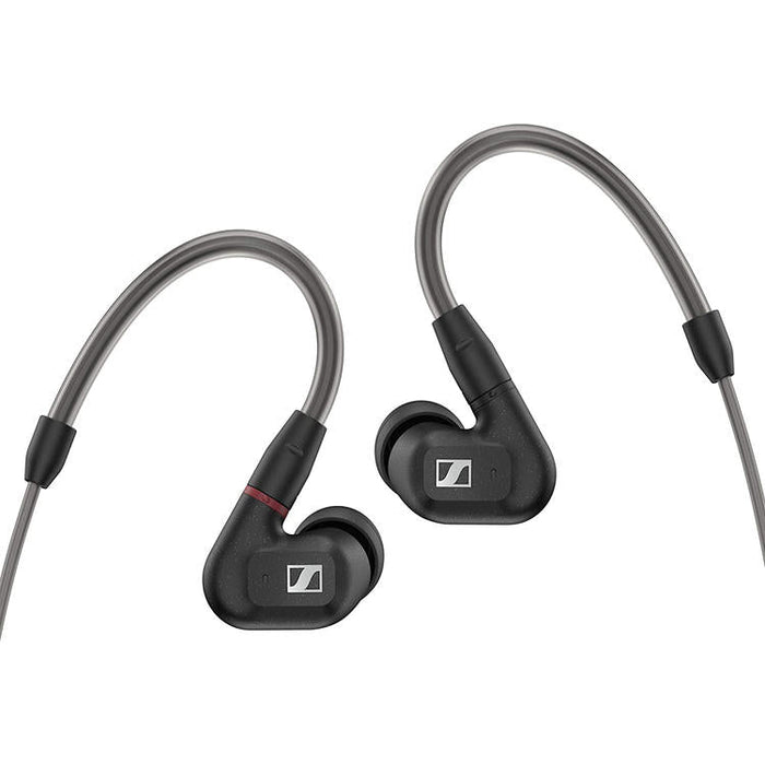 Sennheiser IE 300 | Écouteurs intra-auriculaires - Filaire - Contours d’oreille - Chambre de résonance - Transducteur XWB - Connecteurs MMCX - Vue devant | Sonxplus Drummondville