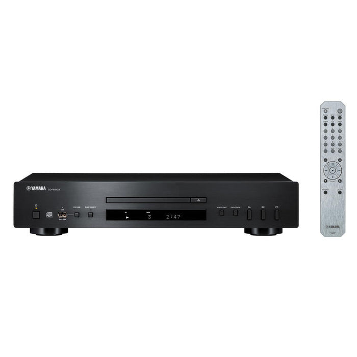 Yamaha CD-S303 | Lecteur CD - Haute qualité - Prise USB - Pure Direct - Intelligent Digital Servo - Noir-Sonxplus Drummondville