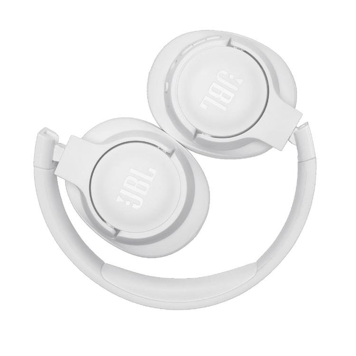 JBL TUNE 710BT | Écouteurs sans fil circum-auriculaires - Bluetooth - Autonomie de 50h - Blanc-Sonxplus Drummondville