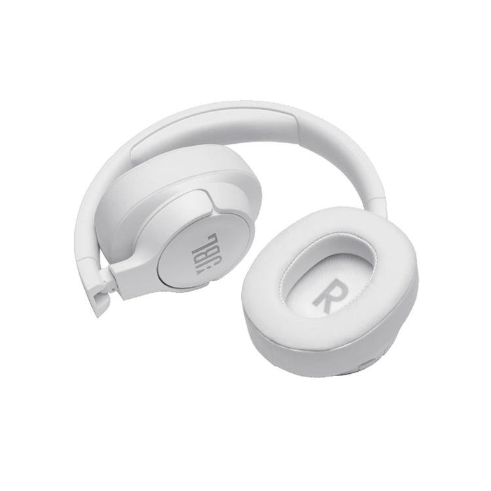 JBL TUNE 710BT | Écouteurs sans fil circum-auriculaires - Bluetooth - Autonomie de 50h - Blanc-Sonxplus Drummondville