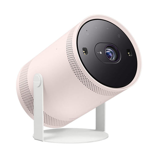 Samsung VG-SCLB00PR/ZA | The Freestyle Skin - Couvercle pour projecteur - Rose pâle - Vue devant diagonale gauche | Sonxplus Drummondville