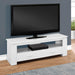 Monarch Specialties I 2601 | Meuble TV - 48" - 2 Tiroirs de rangement - Blanc-Sonxplus Drummondville