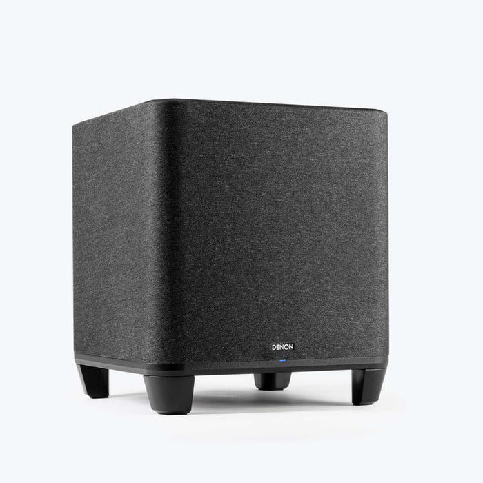 Denon Home Sub | Caisson de graves 8" - Sans fil - HEOS intégré - Connexion Wifi - Compatible avec barre de son et haut-parleurs Denon Home - Noir-Sonxplus Drummondville