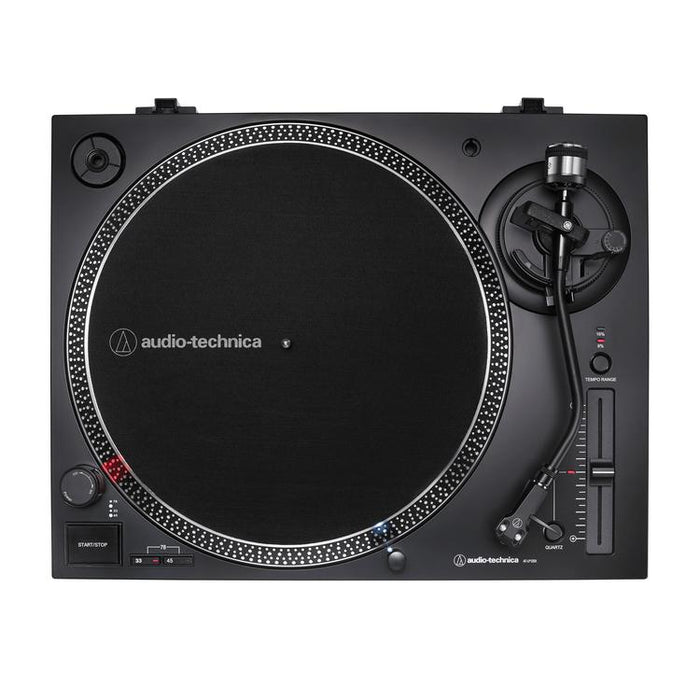 Audio Technica AT-LP120XUSB | Table tournante - Entraînement direct - Analogique et USB - Noir-Sonxplus Drummondville