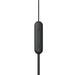 Sony WI-C100 | Écouteurs intra-auriculaires - Sans fil - Bluetooth - Autour du cou - Microphone - IPX4 - Noir-Sonxplus Drummondville