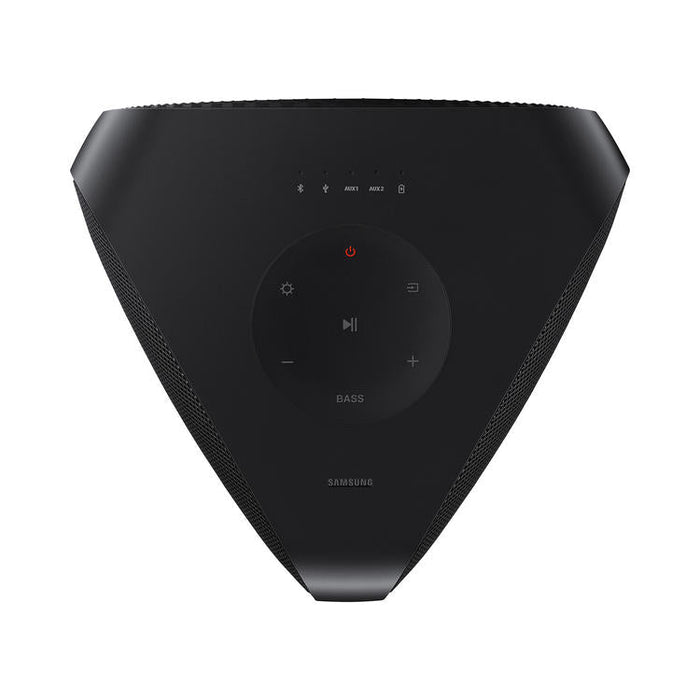 Samsung MX-ST40B | Haut-parleur portable puissant - Tour de son - Bluetooth - 160W - Bidirectionnels - Lumières à DEL - Connexion Bluetooth multiple - Noir-Sonxplus Drummondville