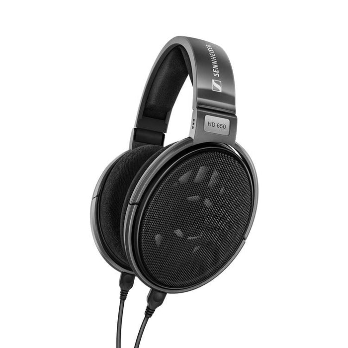 Sennheiser HD 650 | Écouteurs circum-auriculaires dynamique - Conception à dos ouvert - Pour Audiophile - Filaire - Câble OFC détachable - Noir-Sonxplus Drummondville