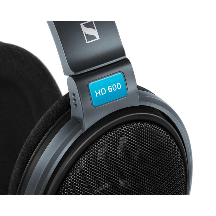 Sennheiser HD 600 | Écouteurs circum-auriculaires dynamique - Conception à dos ouvert - Pour Audiophile - Filaire - Câble détachable - Noir-Sonxplus Drummondville