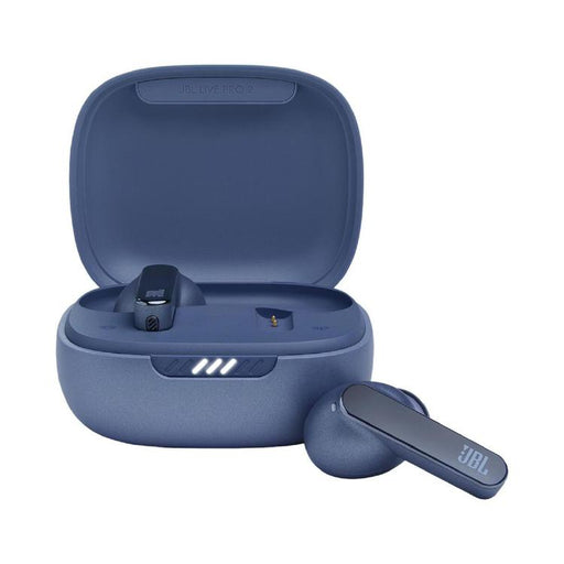 JBL Live Pro 2 TWS | Écouteurs intra-auriculaires - 100% Sans fil - Bluetooth - Smart Ambient - 6 Microphones - Bleu-Sonxplus Drummondville