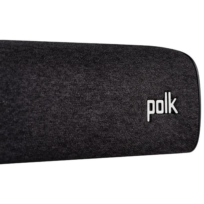 Polk Signa S3 | Barre de son universelle - Avec Caisson de graves sans fil - Bluetooth - Expérience de Cinéma Maison - Voice Adjust - Chromecast intégré - Noir-Sonxplus Drummondville