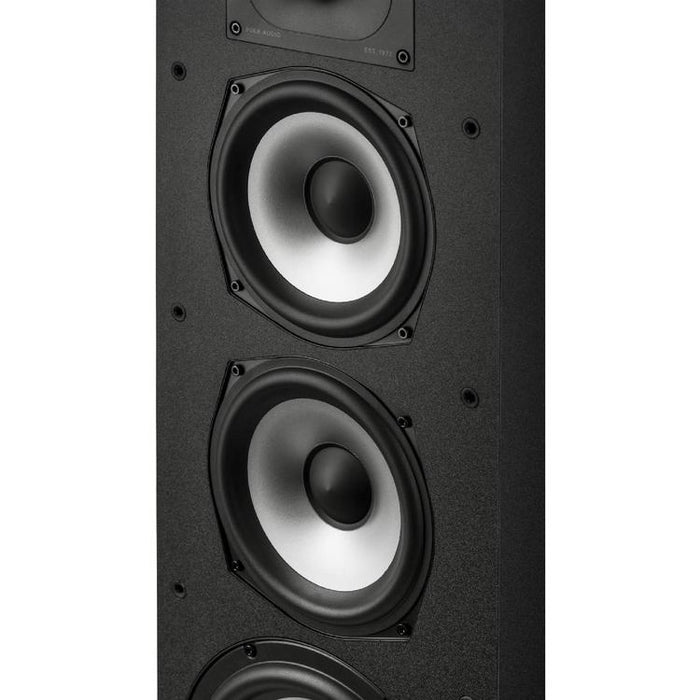 Polk Monitor XT70 | Haut-parleurs de plancher - Tour - Certifié Hi-Res Audio - Noir - Paire-Sonxplus Drummondville