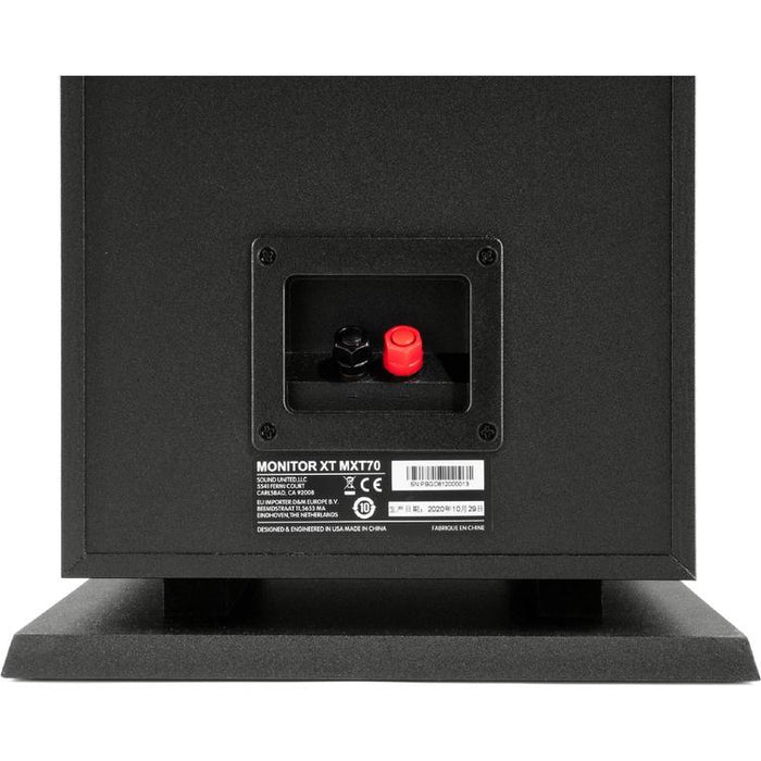 Polk Monitor XT70 | Haut-parleurs de plancher - Tour - Certifié Hi-Res Audio - Noir - Paire-Sonxplus Drummondville