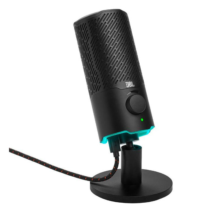 JBL Quantum Stream | Microphone - Filaire - Double condensateur - USB - Noir-Sonxplus Drummondville