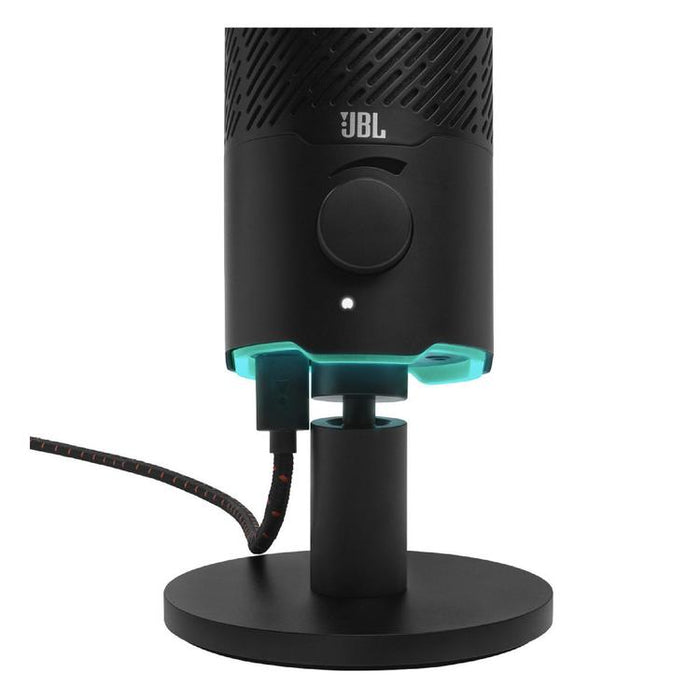 JBL Quantum Stream | Microphone - Filaire - Double condensateur - USB - Noir-Sonxplus Drummondville