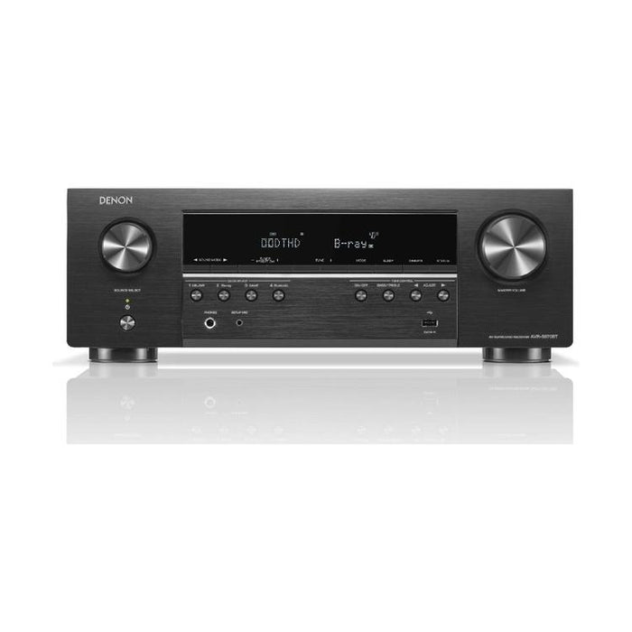 Denon AVRS570BT | Récepteur AV 5.2 canaux - Cinéma maison - 8K - Bluetooth - Noir-Sonxplus Drummondville