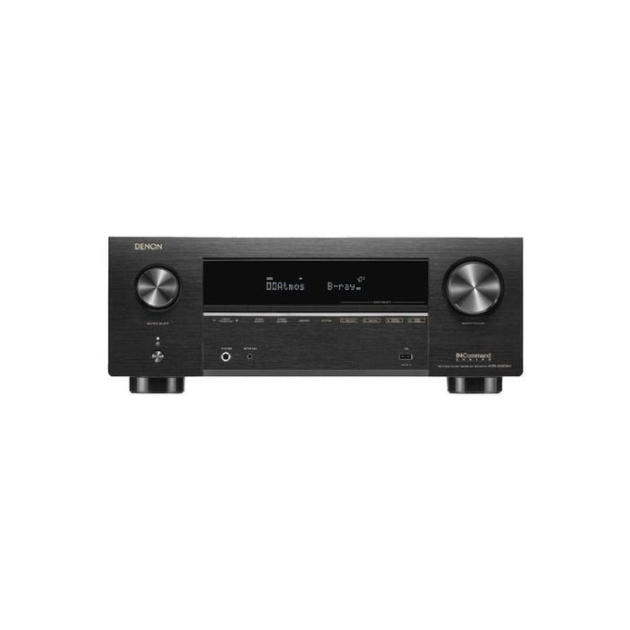 Denon AVRX3800H | Récepteur AV - 9 canaux d'amplification - Cinéma maison - Auro 3D - 8K - HEOS - Noir-Sonxplus Drummondville