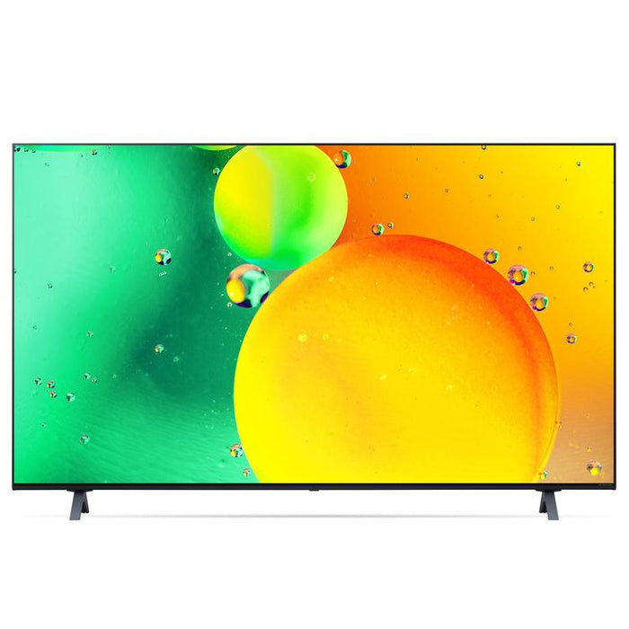 LG 86NANO75UQA | Téléviseur intelligent 86" NanoCell 4K - DEL - Série Nano75 - HDR - Processeur IA a7 Gen5 4K - Noir-Sonxplus Drummondville