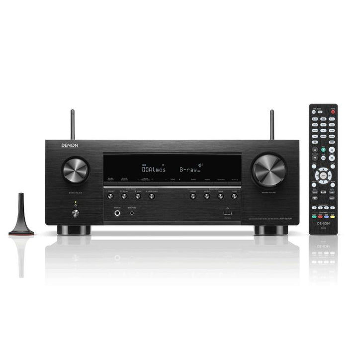 Denon AVRS970H | Récepteur AV - 7.2 canaux d'amplification - Cinéma maison - 8K - HEOS - Noir-Sonxplus Drummondville