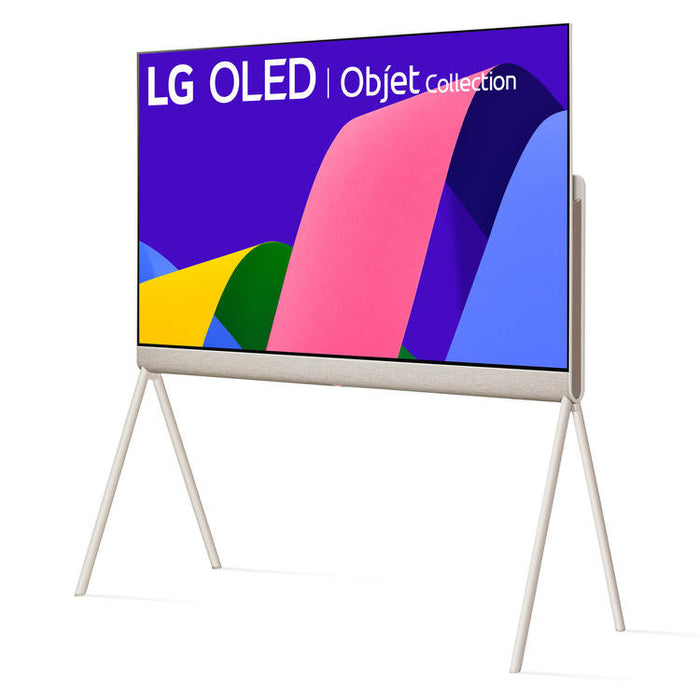 LG 55LX1QPUA | Téléviseur intelligent 55" OLED - 4K Ultra HD - Objet Collection Posé - Cinéma HDR - Processeur IA a9 Gen5 4K - Finition textile-Sonxplus Drummondville