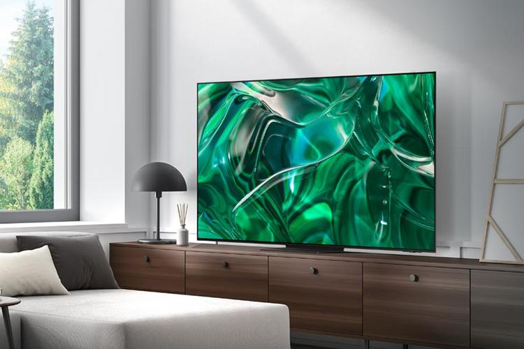 Samsung QN77S95CAFXZC | Téléviseur intelligent 77" - Série S95C - OLED - 4K - Quantique HDR OLED+-Sonxplus Drummondville