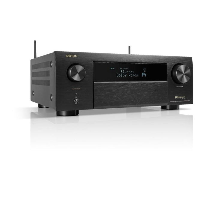 Denon AVRX4800H | Récepteur AV 9.4 canaux - 8K - Auro 3D - Cinéma maison - HEOS - Noir-Sonxplus Drummondville