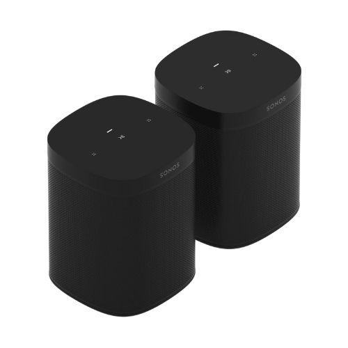 Sonos | Ensemble pour deux pièces avec One SL - Noir-Sonxplus Drummondville