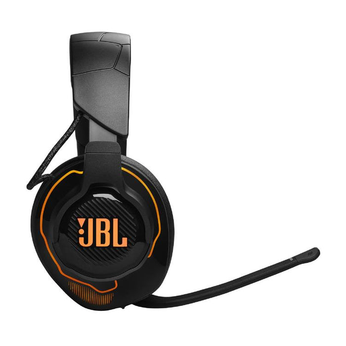 JBL Quantum 910 | Casque de jeu Pro circum-auriculaire - Sans Fil - Éclairage RGB - Réduction de bruit - Noir-Sonxplus Drummondville