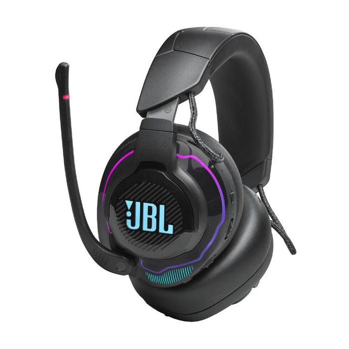 JBL Quantum 910 | Casque de jeu Pro circum-auriculaire - Sans Fil - Éclairage RGB - Réduction de bruit - Noir-Sonxplus Drummondville