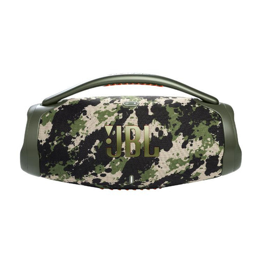 JBL Boombox 3 | Haut-parleur portable - Bluetooth - IP67 - 3 Voies - Camouflage-Sonxplus Drummondville