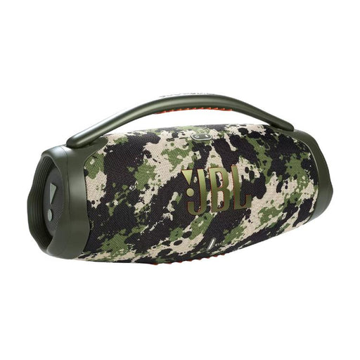 JBL Boombox 3 | Haut-parleur portable - Bluetooth - IP67 - 3 Voies - Camouflage-Sonxplus Drummondville