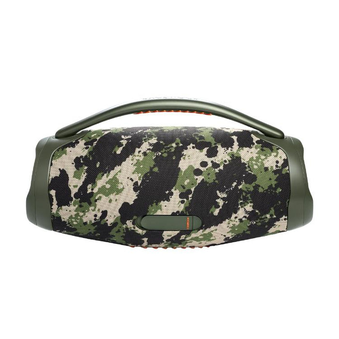 JBL Boombox 3 | Haut-parleur portable - Bluetooth - IP67 - 3 Voies - Camouflage-Sonxplus Drummondville