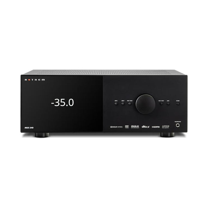 Anthem MRX 540 8K | Préamplificateur 7.2 canaux et Amplificateur 5 canaux - 100 W - Noir-Sonxplus Drummondville