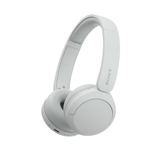 Sony WH-CH520 | Écouteurs supra-auriculaires - Sans fil - Bluetooth - Jusqu'à 50 heures d'autonomie - Blanc-Sonxplus Drummondville 